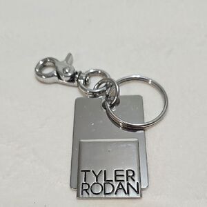 Tyler Rodan Silver Keychain/Charm